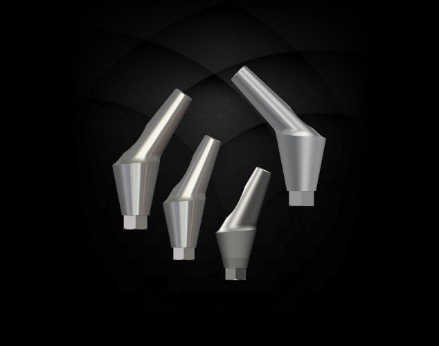 Angled Abutment for Conical Implant